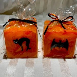 Vintage Halloween Candles set/2